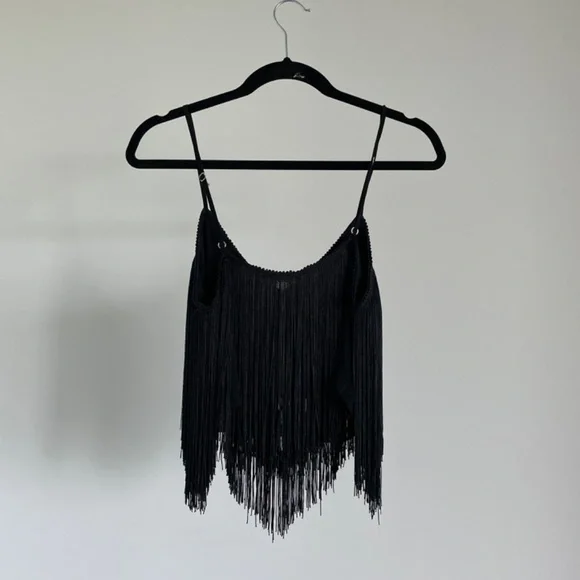 ZARA Tassel Crop Top - Picture 3 of 5